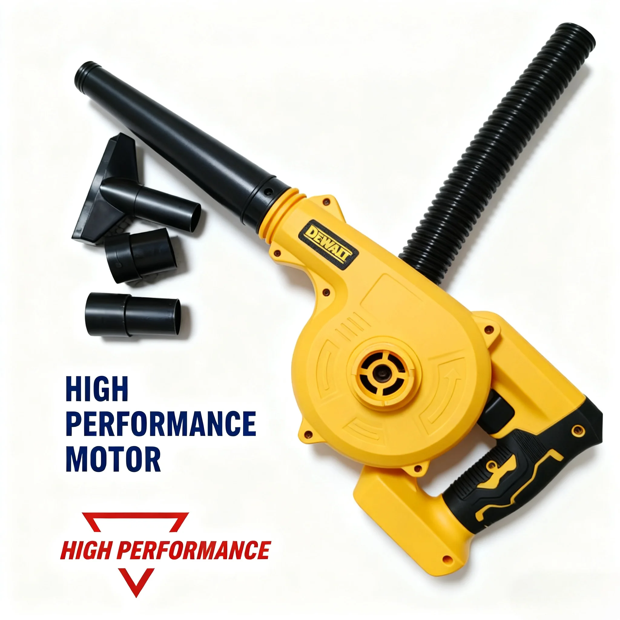 

Brushless Cordless Leaf Blower for Dewalt 20V Battery 6-Speed 180MPH 2-in-1 Electric Blower and Vacuum Cleaner (No Battery)