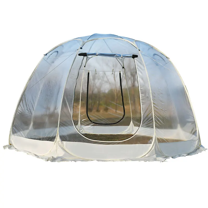 Tent Transparent Outdoor Tent See Starry Sky Pvc Travel Tent Stock Camping Star captures