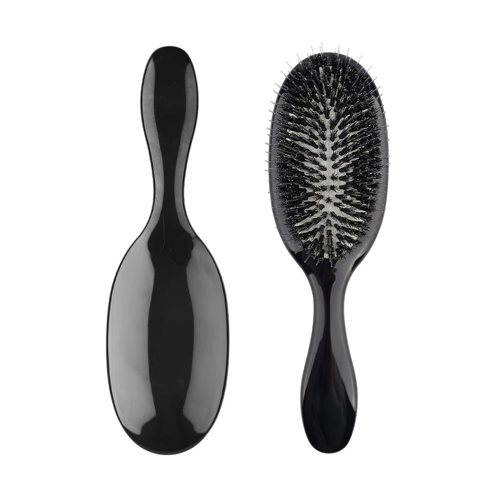 

Hair Want Hair Extension Brush Boar Bristle Nylon Teeth Hair Brush Anti Static Cushion HairBrush Smoothing Detangling Combs