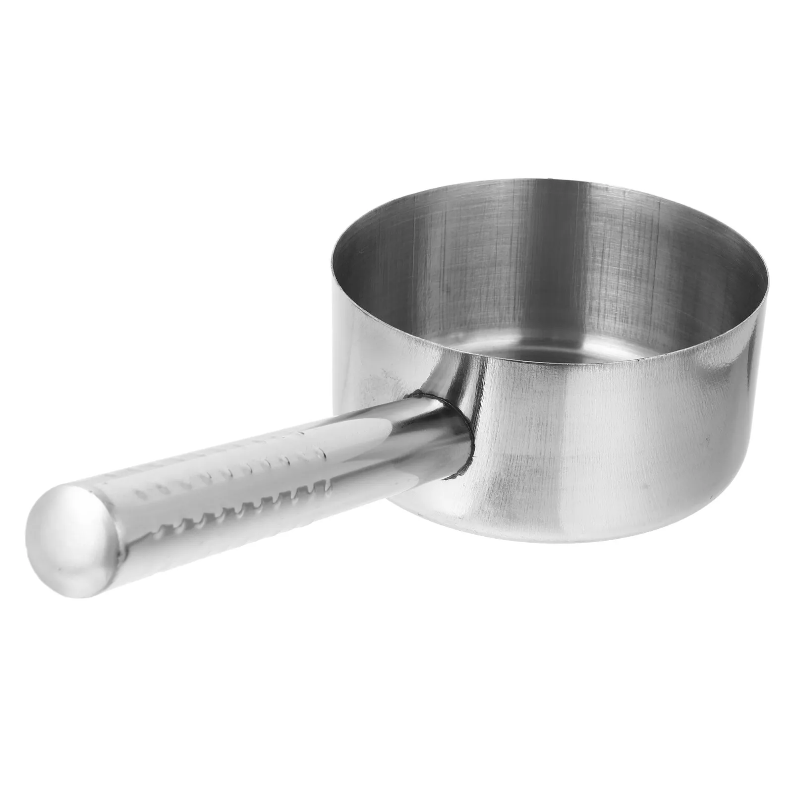 1Pcs Thickened Stainless Steel Water Ladle Long Handle Kitchen Scoop Soup Spoon Multi-Functional Food Serving Household Cooking
