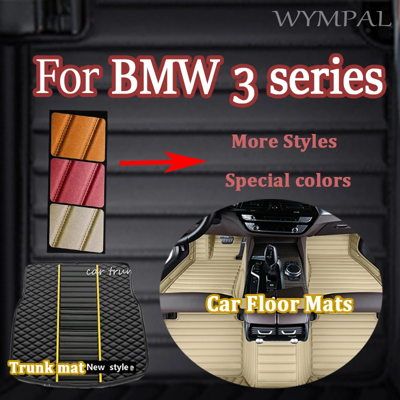 

Luxury Car floor mats for BMW 3 series GT F34 320i 328i 335i 2013 2014 2015 2016-2020 Custom auto foot Pads auto mats