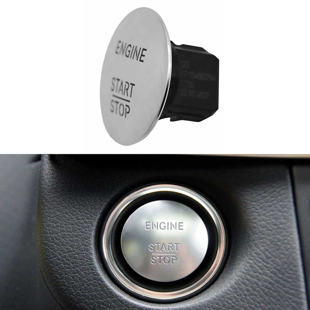 Car Engine Start Stop Push Button Switch Keyless One-click Start Button For Mercedes Benz W164 W205 W212 W213 W221 W176 W166