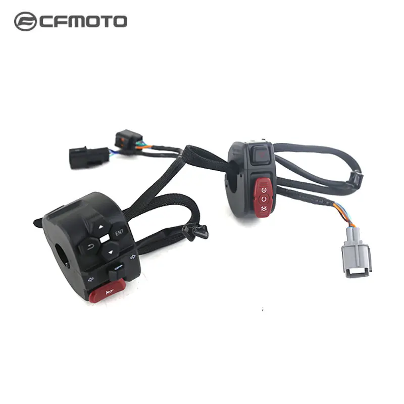 

Turn on The CF400-6 Ignition Headlight with The Left and Right Hand Switch Assembly of The CF Motorcycle Parts Chunfeng 450SR