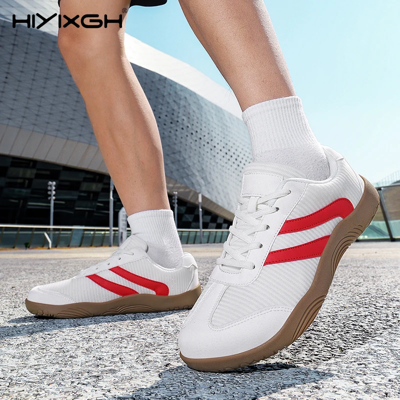 Men's barefoot sports shoes wide toe simple zero drop non-slip shoes lace up mesh casual sports shoes outdoor walking shoes39-48
