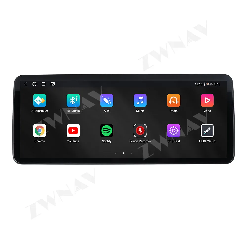 12.3” Android auto touch screen For Mitsubishi Wing God 2010-2017 navigation carplay multimedia player radio wireless head unit