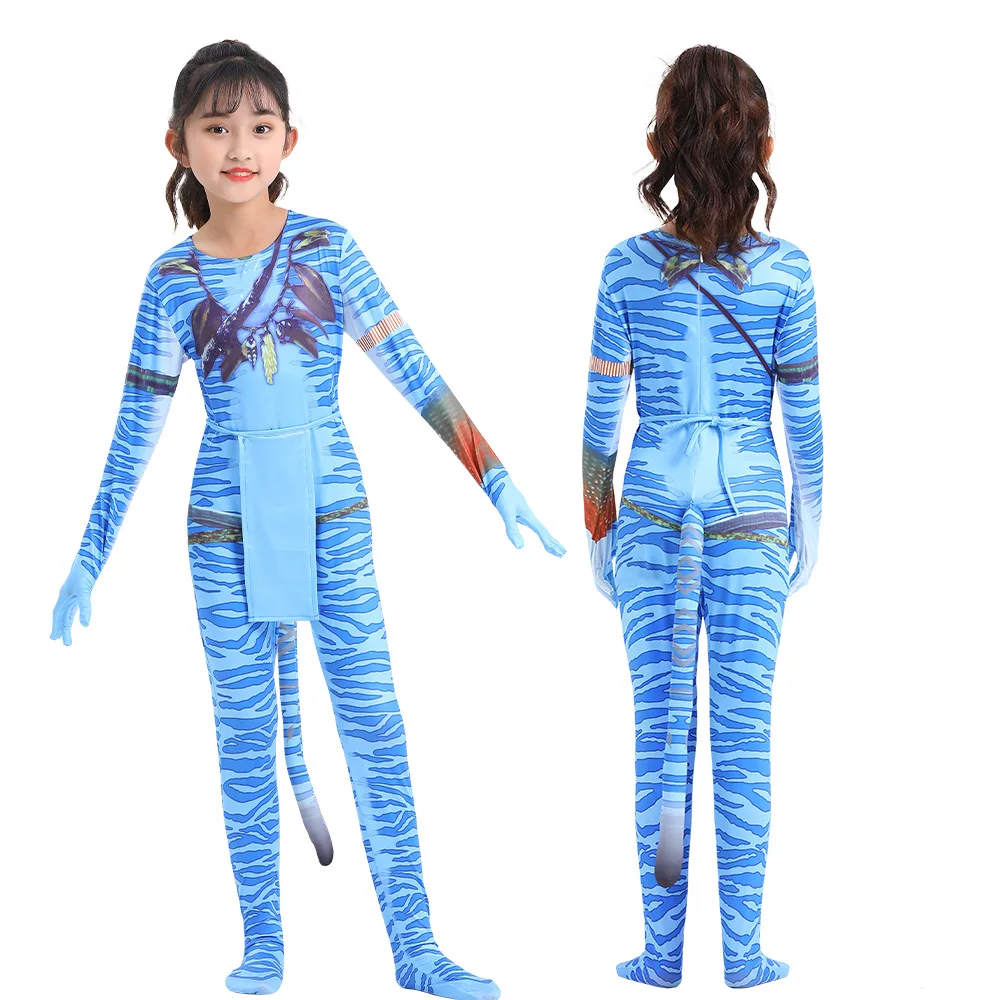 Kostium na Halloween dla dorosłych, obcisły strój cosplay, występ sceniczny, jednoczęściowy strój dla dzieci, letni strój do wody, moda damska 2025