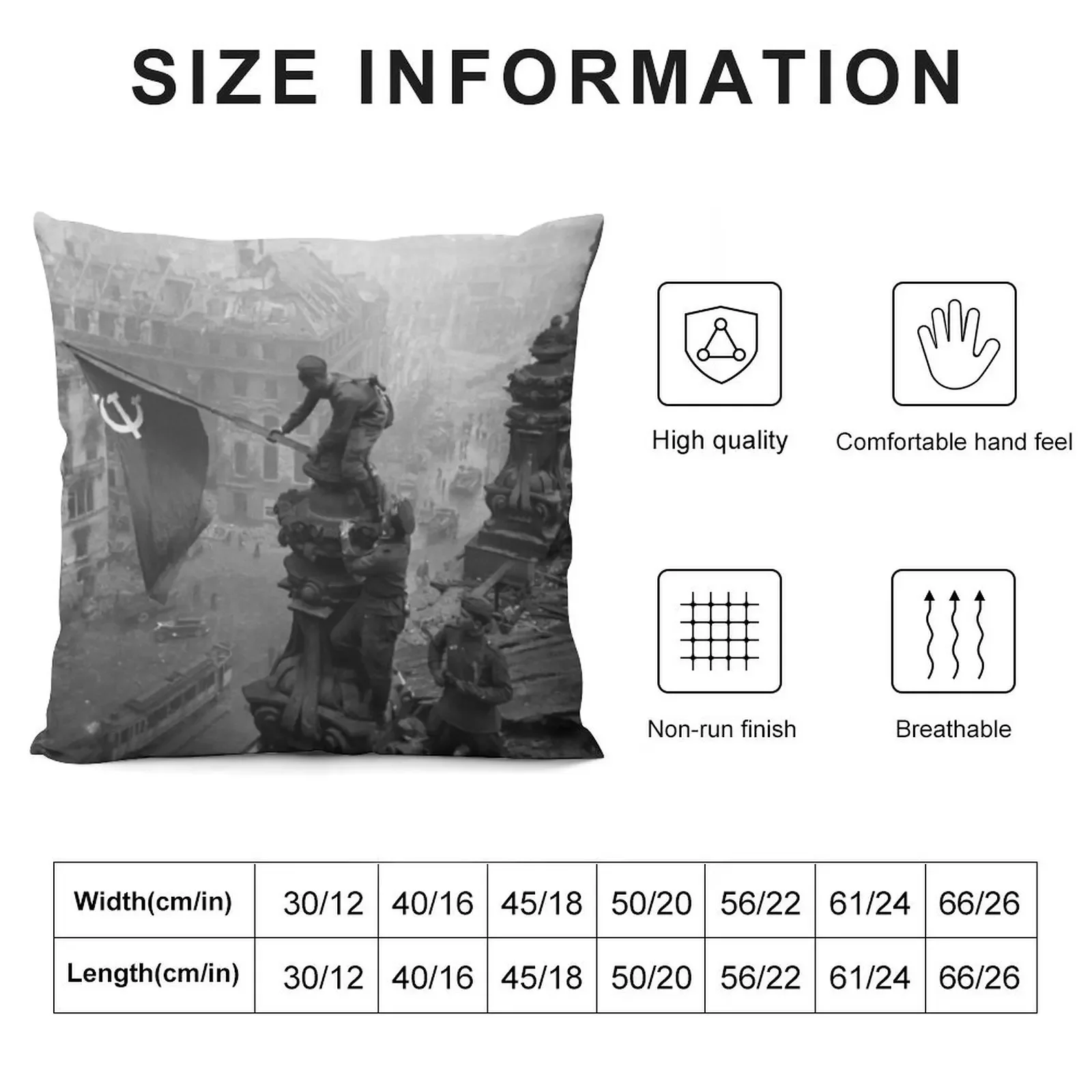 Capture of the Reichstag Throw Pillow Sofas Covers Christmas Pillows pillow