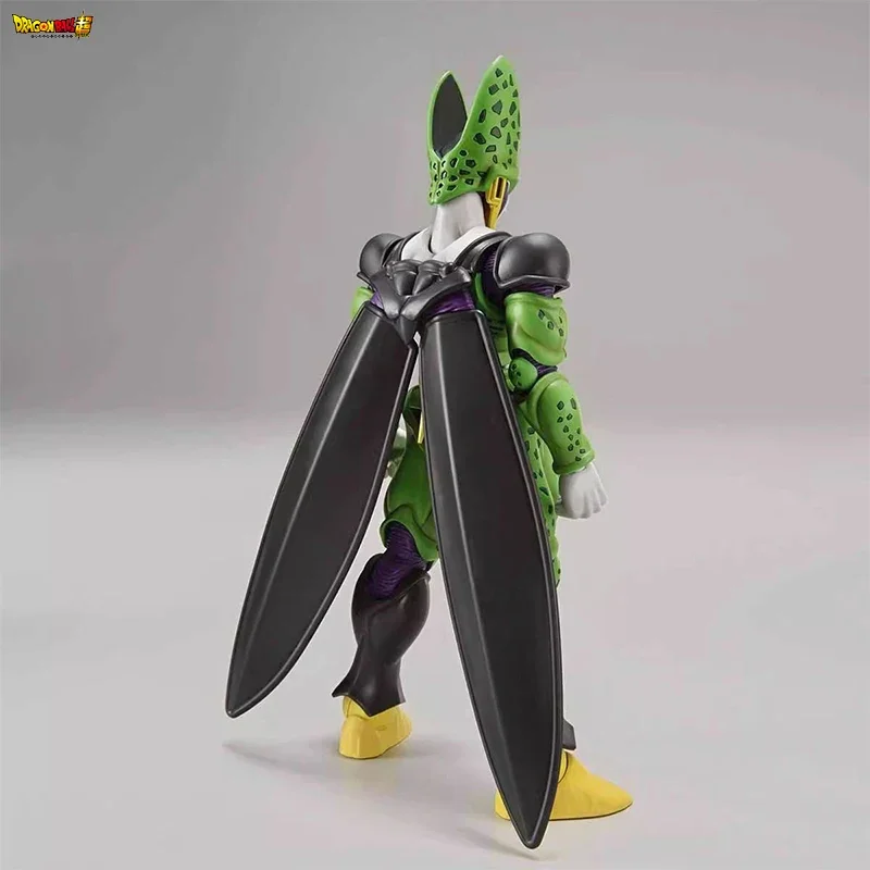 In Stock Bandai Genuine Standard Frs Series Dragon Ball Z Cell Model Toy Perfect Cell Anime Action Figure Collection Kids Gifts