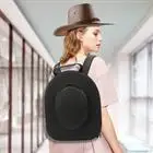 

Baseball Hat Box Travel Fedora/ Bucker/Bowler/Hats Case Black EVA Hat Box Holder