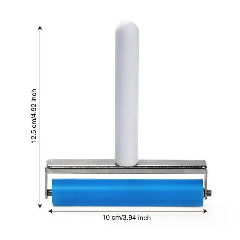 10cm Silicone Pressure Roller Universal Hand Roll Tool for Mobile Phone LCD OCA Lamination Screen Protector Film Repair Tool