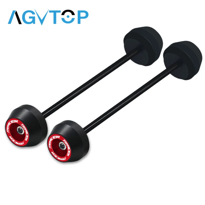 ل الراسم 7GT 9GT tracer700 900 TRACER700GT TRACER900GT دراجة نارية الجبهة والخلفية محور العجلة شوكة تحطم المتزلجون بطانة حماية