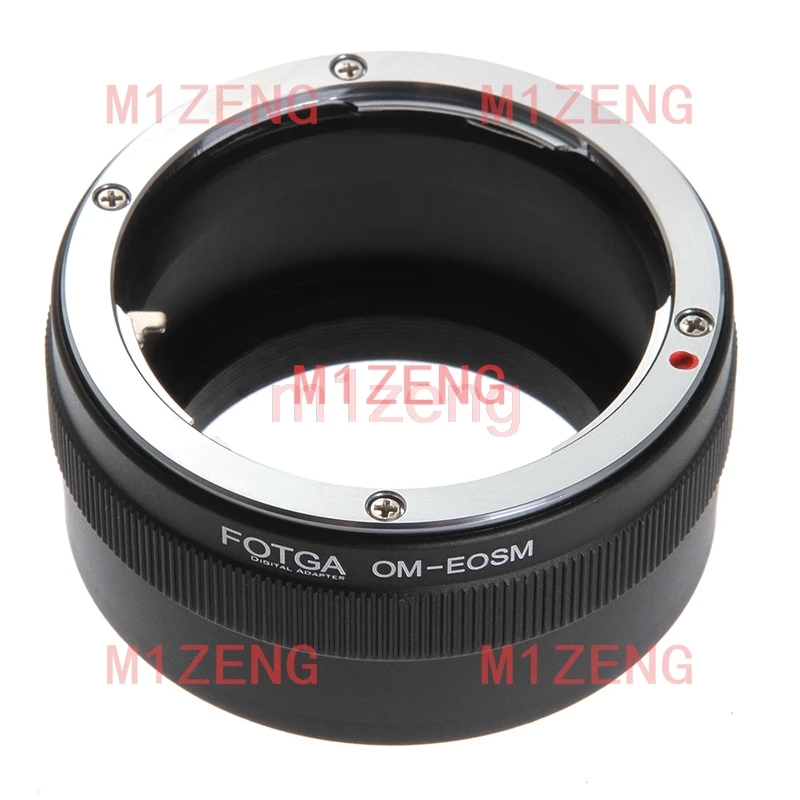 OM-EOSM adapter ring for OLYMPUS OM mount Lens to canon EF-M EOSM/M2/M3/m5/M6/M10/m50/m100/m200 Mirrorless camera view 2