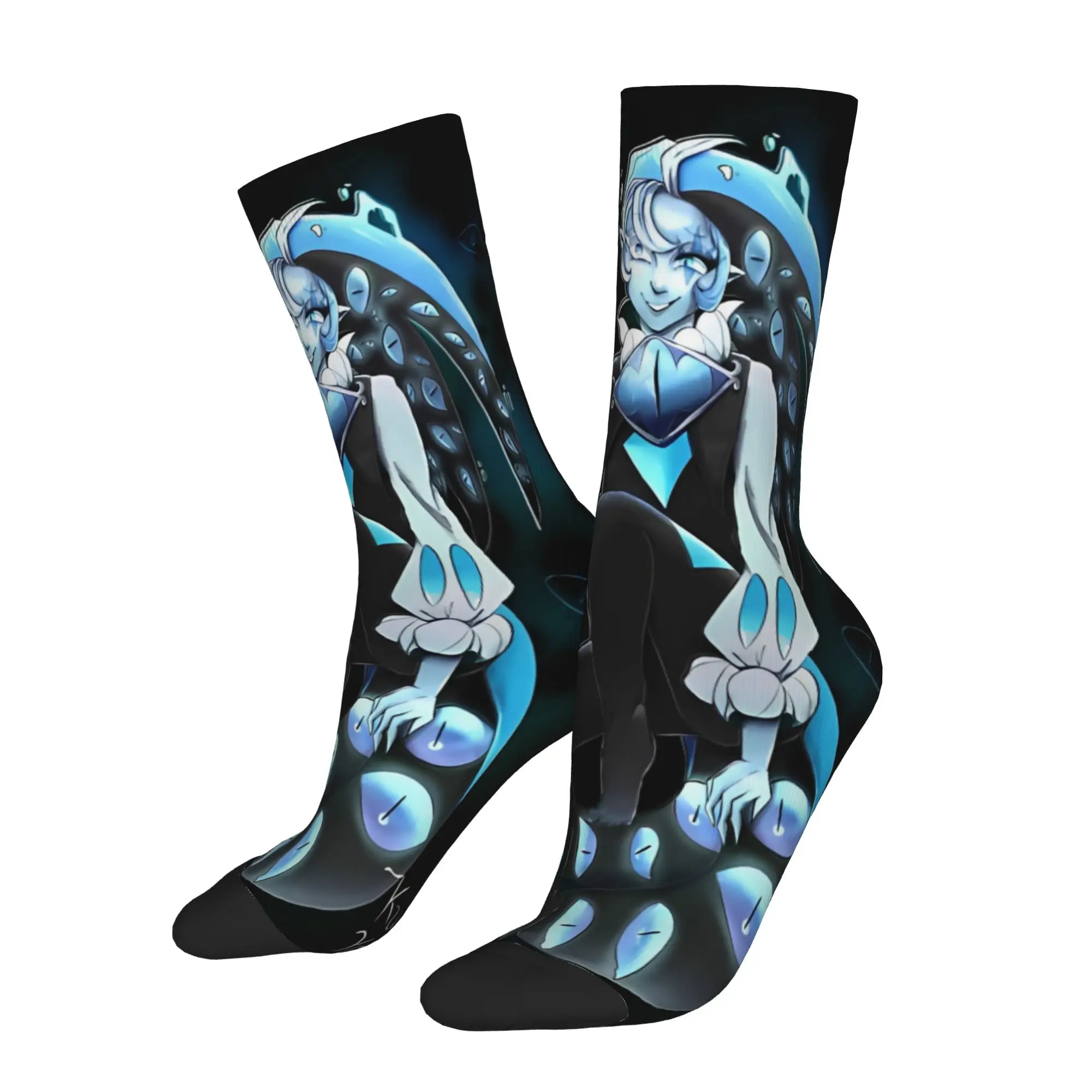 Casual  Men Women Socks Cookie Run Kingdom Shadow Milk Cookie Product Comfortable  Graphic Dress Socks Spring Autumn Winter