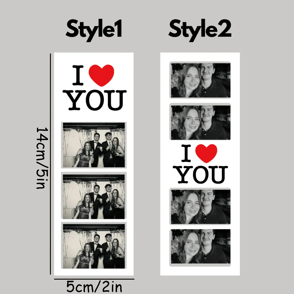 Personalized Photo Strip Frame, Custom Collage