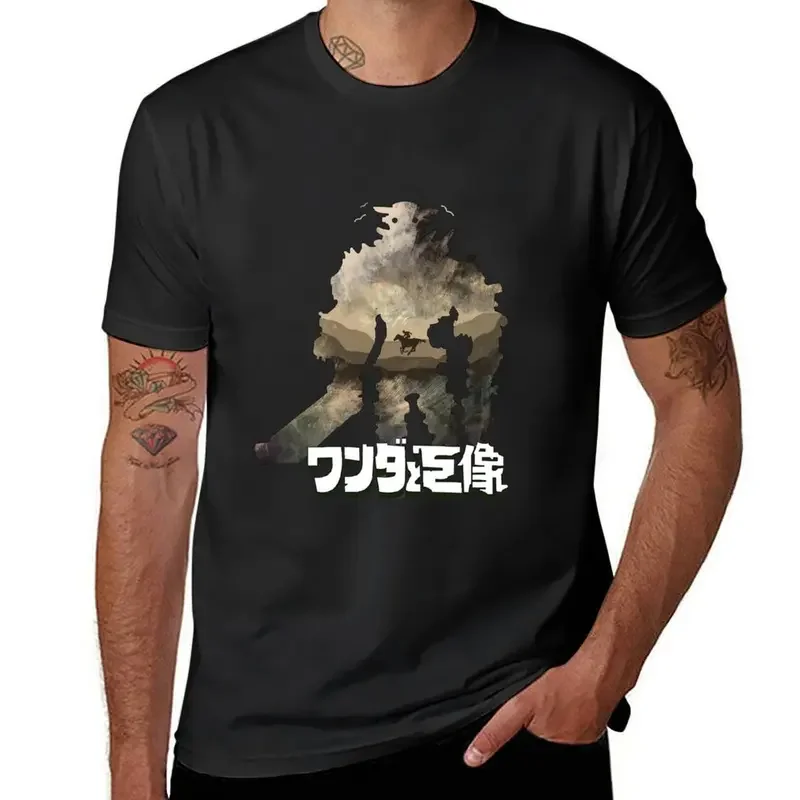 Shadow Of The Colossus T-Shirt summer tops boys animal print boys whites t shirt for men