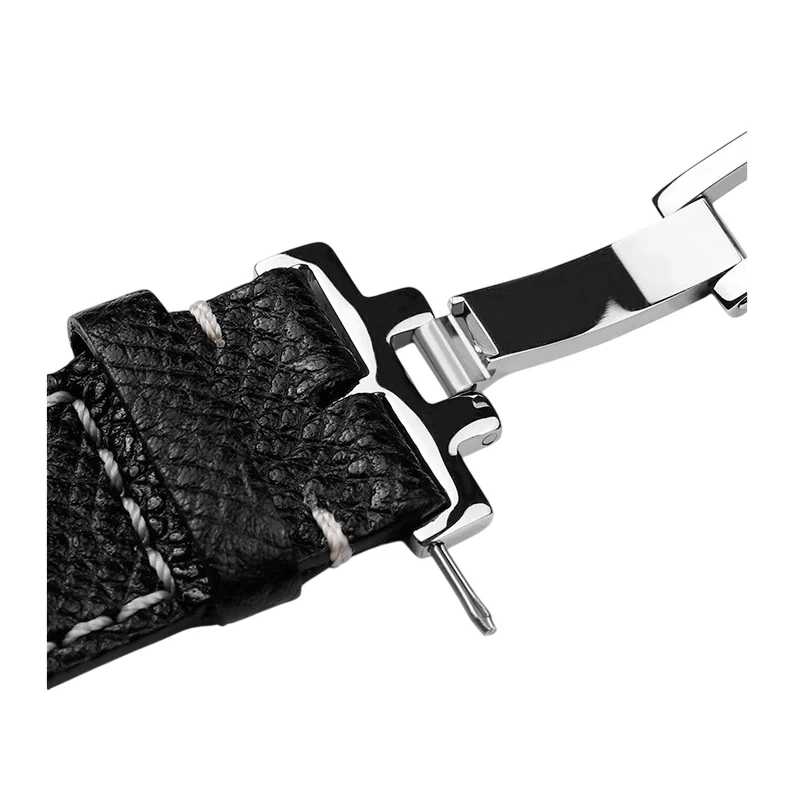 For Longines Watch Buckle Stainless Steel Butterfly Buckle Width 18mm Craftsman Moon Phase L2 Boya Kangkas Founder 14mm 16mm