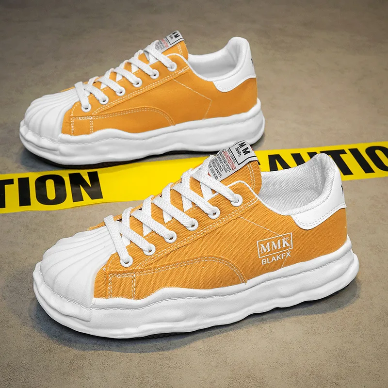 Same Style Thick Soled Canvas Sneakers for Men and Women Spring/summer 2024 Low Cut Casual Sports Sneakers image 5