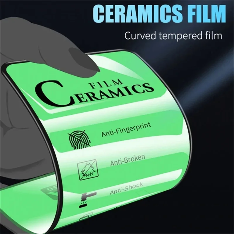 Filme cerâmico matte macio para Samsung Galaxy, 2Clear, 2Matte, sem vidro, S21, S22, S23 Ultra, S24 Plus, 21fe, película protetora, 4pcs