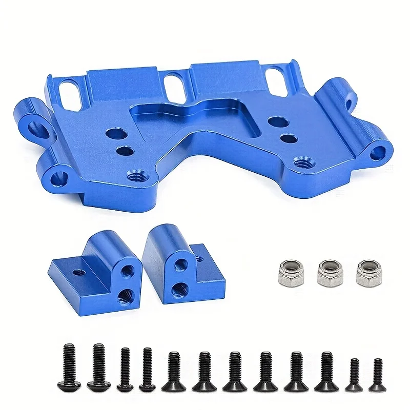 Actualización 1/10 Traxxas Slash 2WD/Bandit/Rustler/Stampede con soporte inferior delantero de aleación de aluminio de primera calidad