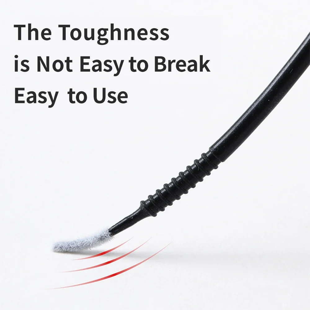 100本入り マイクロブラシ まつげエクステブラシ まつげグルー洗浄用メイクブラシ まつげエクステ用品 アクセサリー マイクロブラシ