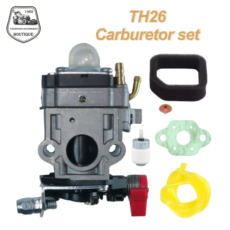 

Carburetor Kit For TH23 TH26 TH34 for Kaaz OleoMac BV162 23CC 25CC 26CC Trimmer 33CC 35CC Blower Replacement Part Accs