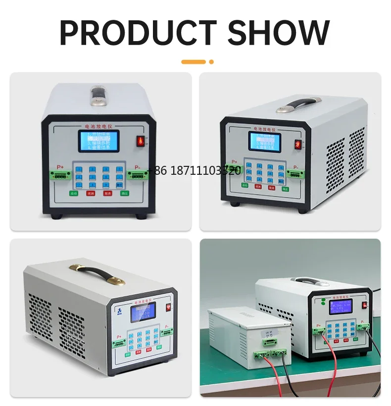 Hot Sale 100V 20A Lithium Battery Discharge Testers 1000W Discharge Load Adapter Battery Capacity Testers