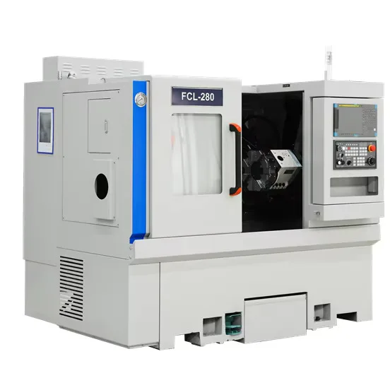 Factory Direct Sales Discounted Stock FCL-160 FCL-280 FCL-310 FCL-800 FCL-3000 Wheel Cnc 3 4 5 Axis Slant Bed Lathe