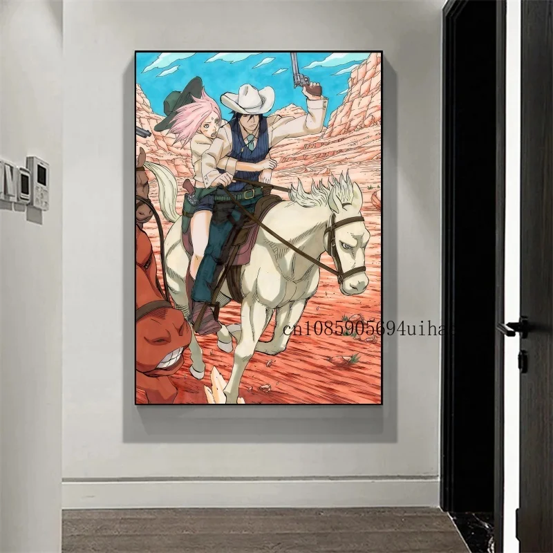 Naruto Anime Figure Poster By Kakashisuke Itachi Uchiha Akatsuki Character Modern Home Decoration Mural Art Aesthetic Room Decor
