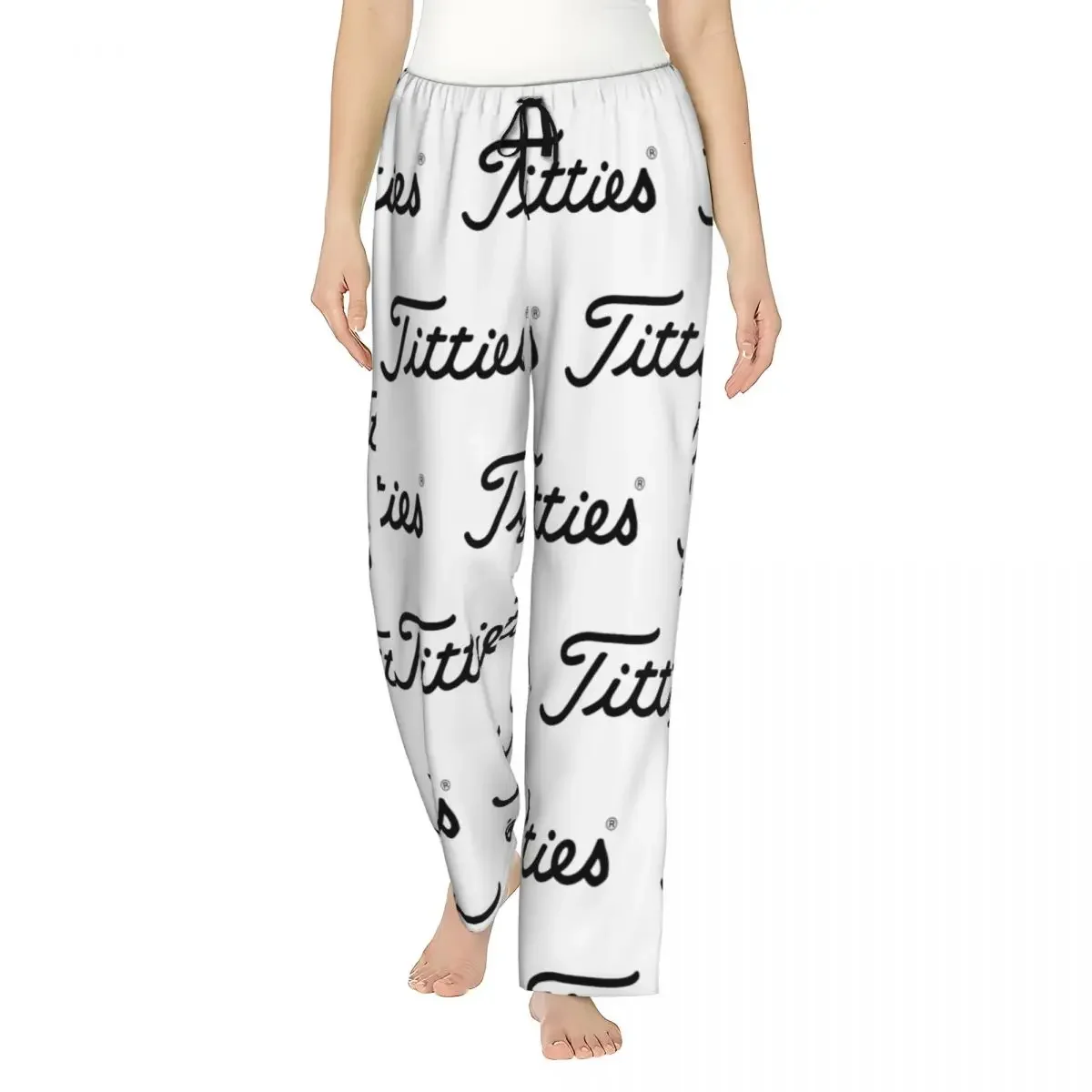 

Custom Titties Golf Ball Women Pajama Pants Lounge Sleep Sleepwear Bottoms with Pockets