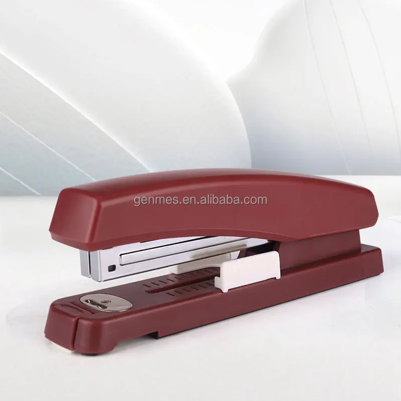 Sale A5/16K Official Document Stapler With A Locating Ruler Stationery Stapler Long Reach Stapler 5885