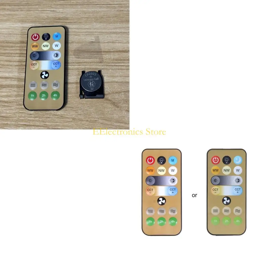 B03C E27 Ceiling Fan with Light Wireless IR Remote Control Replacement for Home light