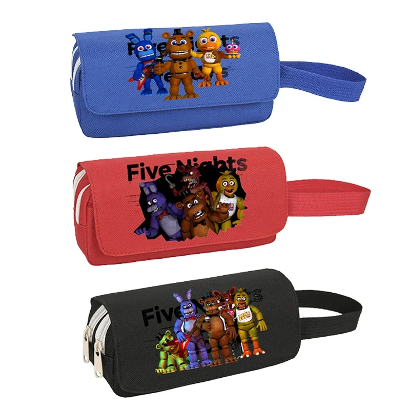 Пенал-five-night-at-freddy-для-мальчиков-fnaf-большая-вместимость-школьные-чехлы-для-ручек-сумки-для-карандашей-сумка-для-карандашей-коробка-для-канцелярских-принадлежностей