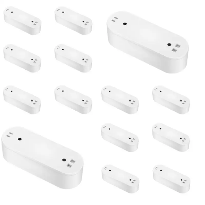 Tuya Zigbee Temperature and Humidity Sensor Indoor Humidity Sensor Battery Powered APP Monitoring For Alexa Google Home Voice ﻿