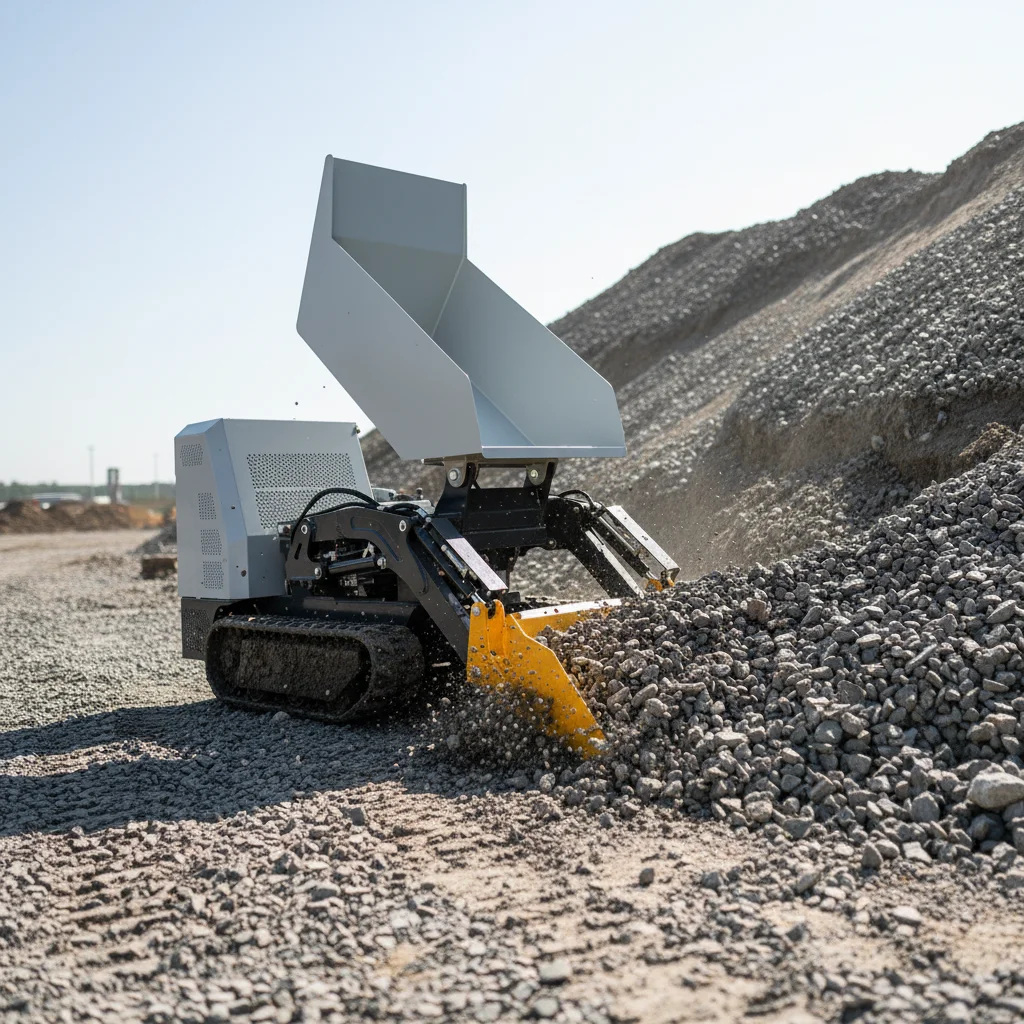 

Мини-гусеничный самосвал 500 кг, высококачественный, компактный, с гидравлическим приводом, соответствует стандартам EPA, для строительства