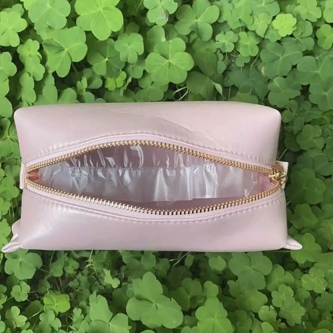 フラワーノーズ限定版ピンクコスメティックバッグ大容量ぬいぐるみ洗面用具収納ハンドバッグ