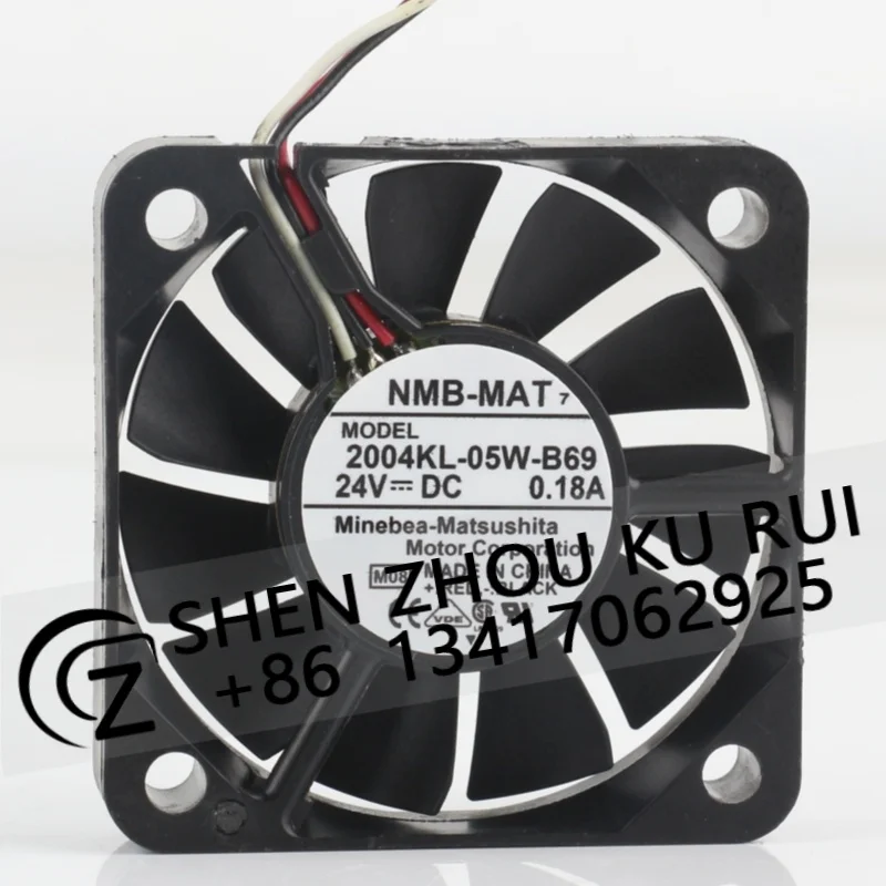 

Новый оригинальный вентилятор охлаждения NMB DC 24V 0.18A AC EC 5010 с шарикоподшипником, бесшумный, для инверторов, 50X50X10MM, 3-проводной, 2004KL-05W-B69