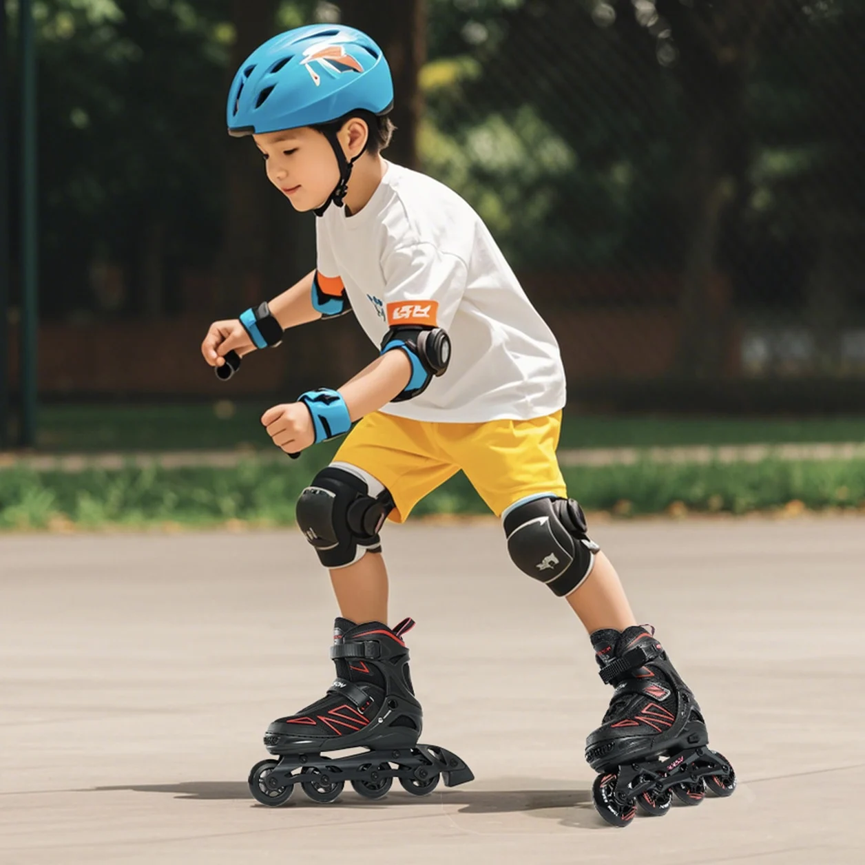 

Roller Skates Factory 4 Size Adjustable SHR PU Wheels Skates Shoes Men Women Roller Blades Large Inventory Inline Skating