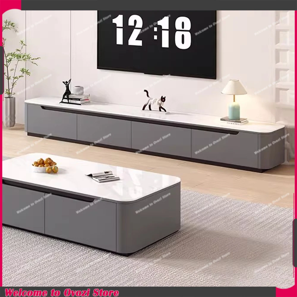 

Floor Mount Tv Stand Table Holder Modern Luxury Tv Stands Living Room Design Muebles Para Televisor Sala High End Furniture