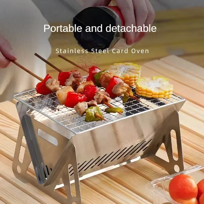 Portable Multifunction BBQ Grill Rack 2