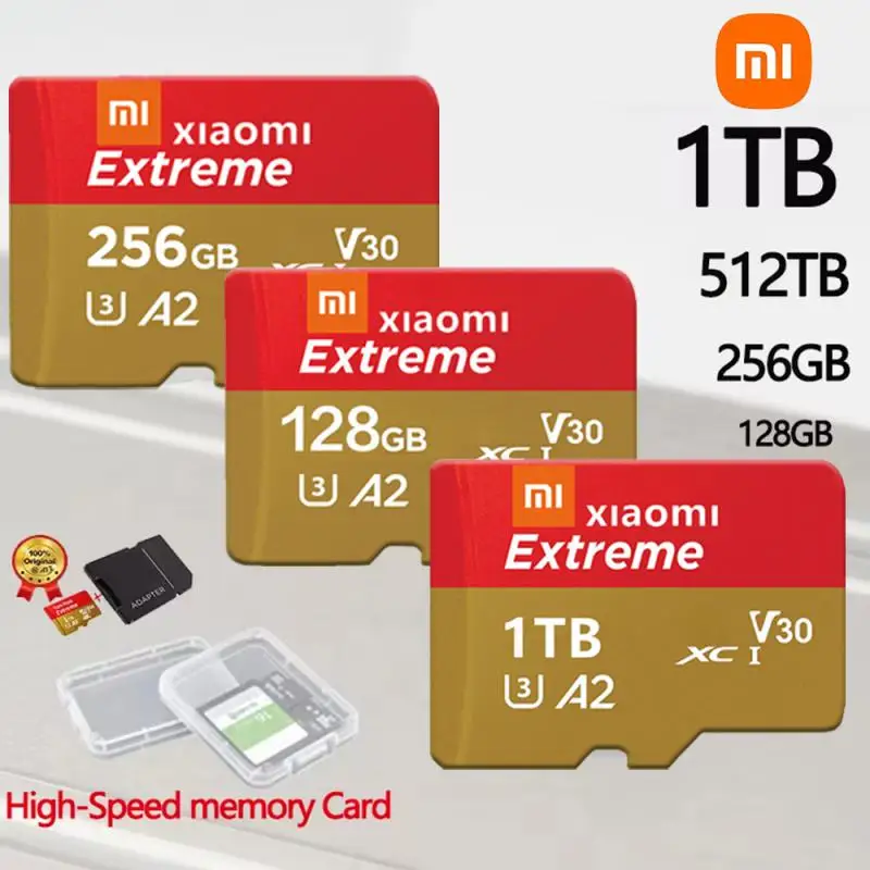 Карта памяти Xiaomi 1 ТБ Micro TF SD Card класс 10 SD Card 128 ГБ SD флэш-карта памяти cartao de memoria Для steam deck nintendo 64