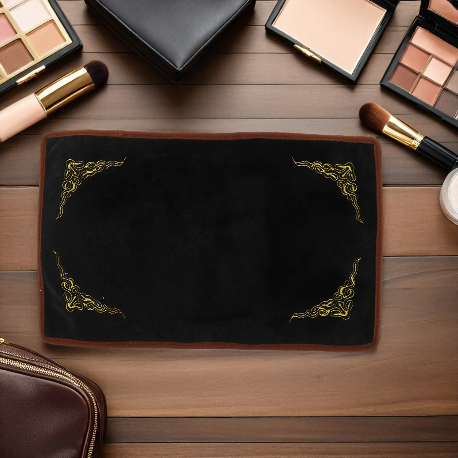 

Двусторонний мягкий коврик-вкладыш для демонстрации ювелирных изделий: для ожерелий, браслетов, часов, для витрин и прилавков ювелирных магазинов