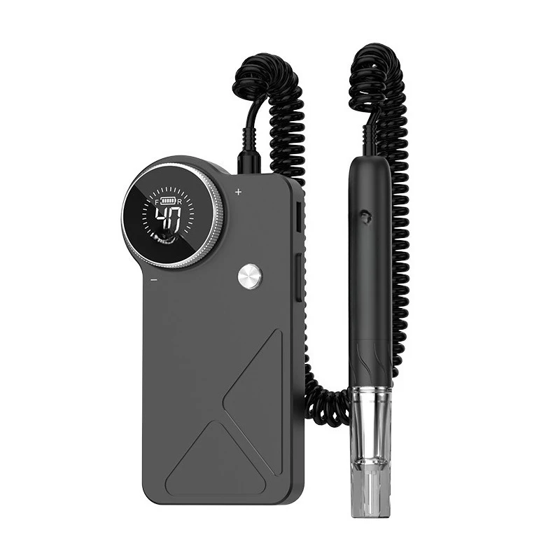 Portable Nail Polisher, Cordless Cuticle Cleaner with Brushless Motor