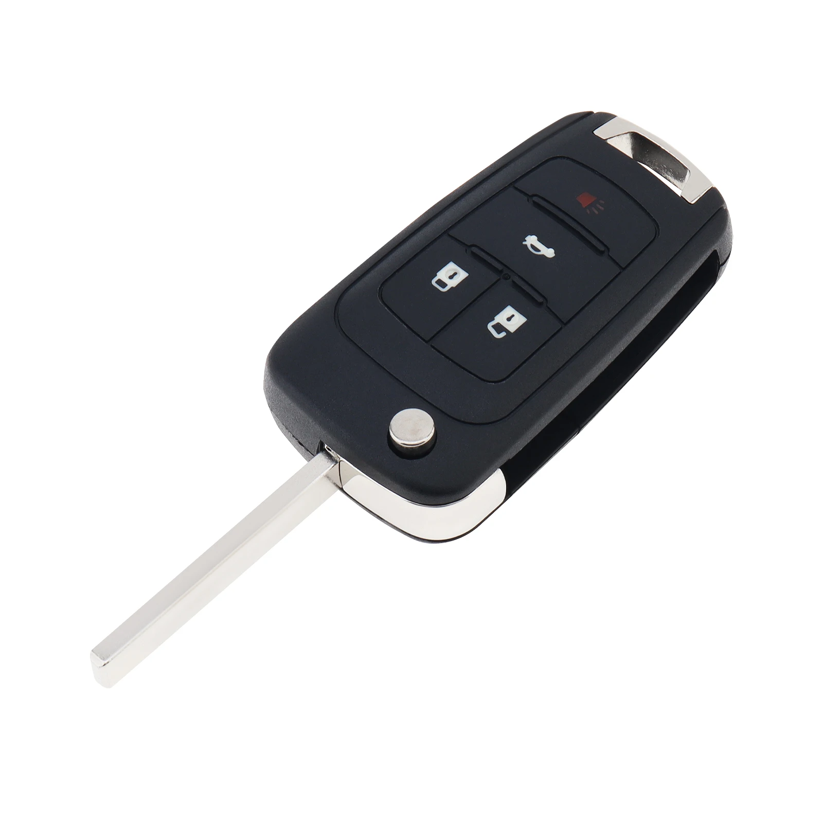 4 5 Buttons Car Key Fob Case Shell Fit for Chevrolet Camaro Cruze Equinox Impala Malibu Sonic Terrain LaCrosse Regal Key Cover