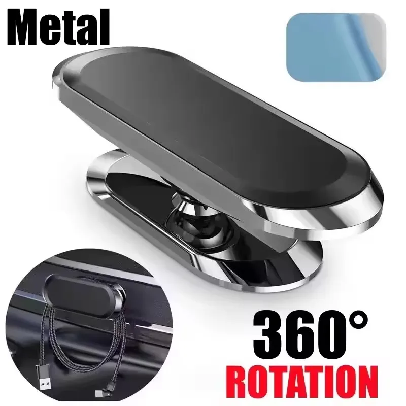 360° Magnetic Car Phone Holder Magnet Smartphone Mobile Stand Cell GPS Support For iPhone 17 16 XR Xiaomi Mi Huawei Samsung LG
