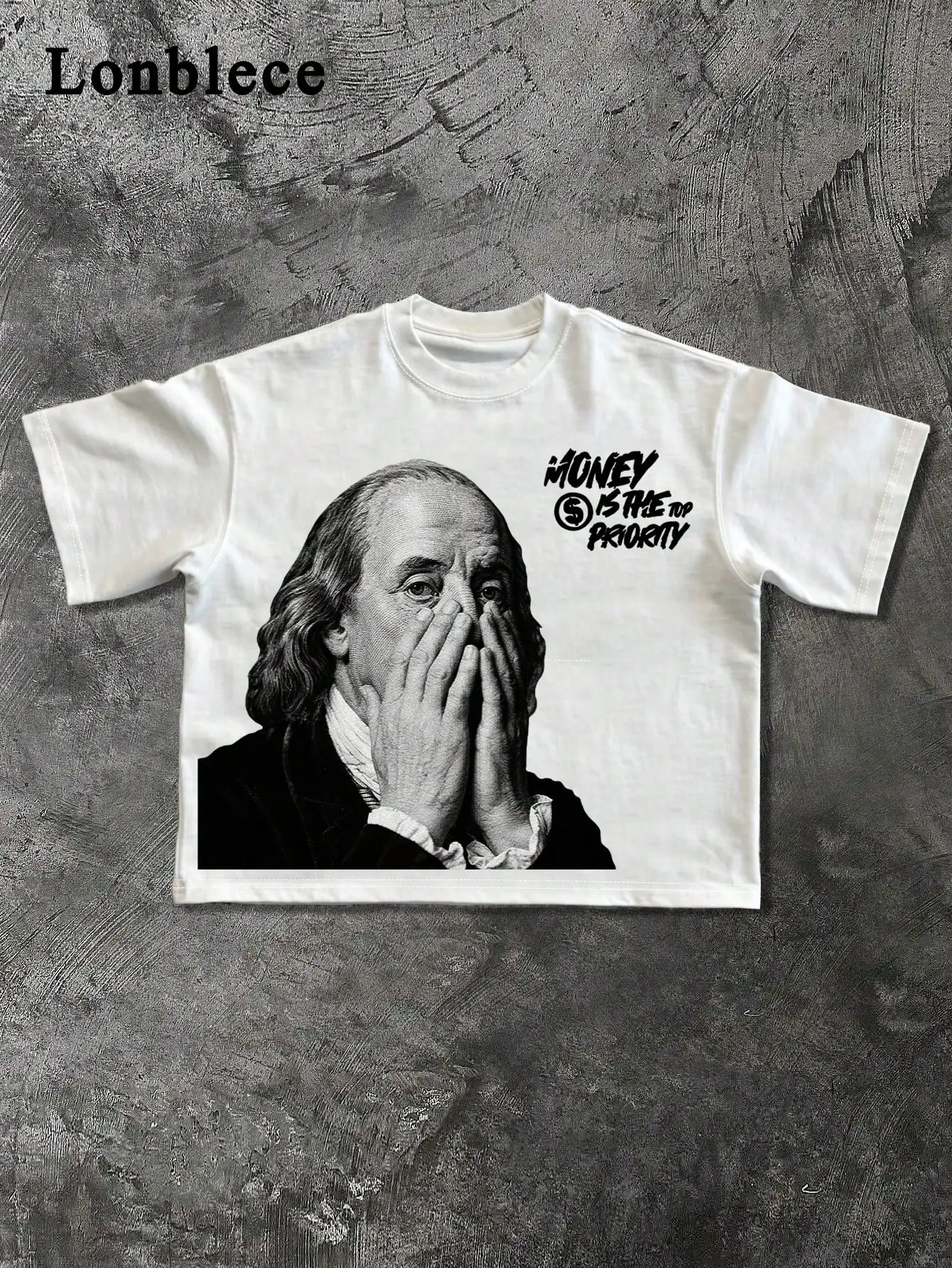 

Oversized Graphic Print Short Sleeve T-Shirt, Casual Streetwear Style for Spring Summer