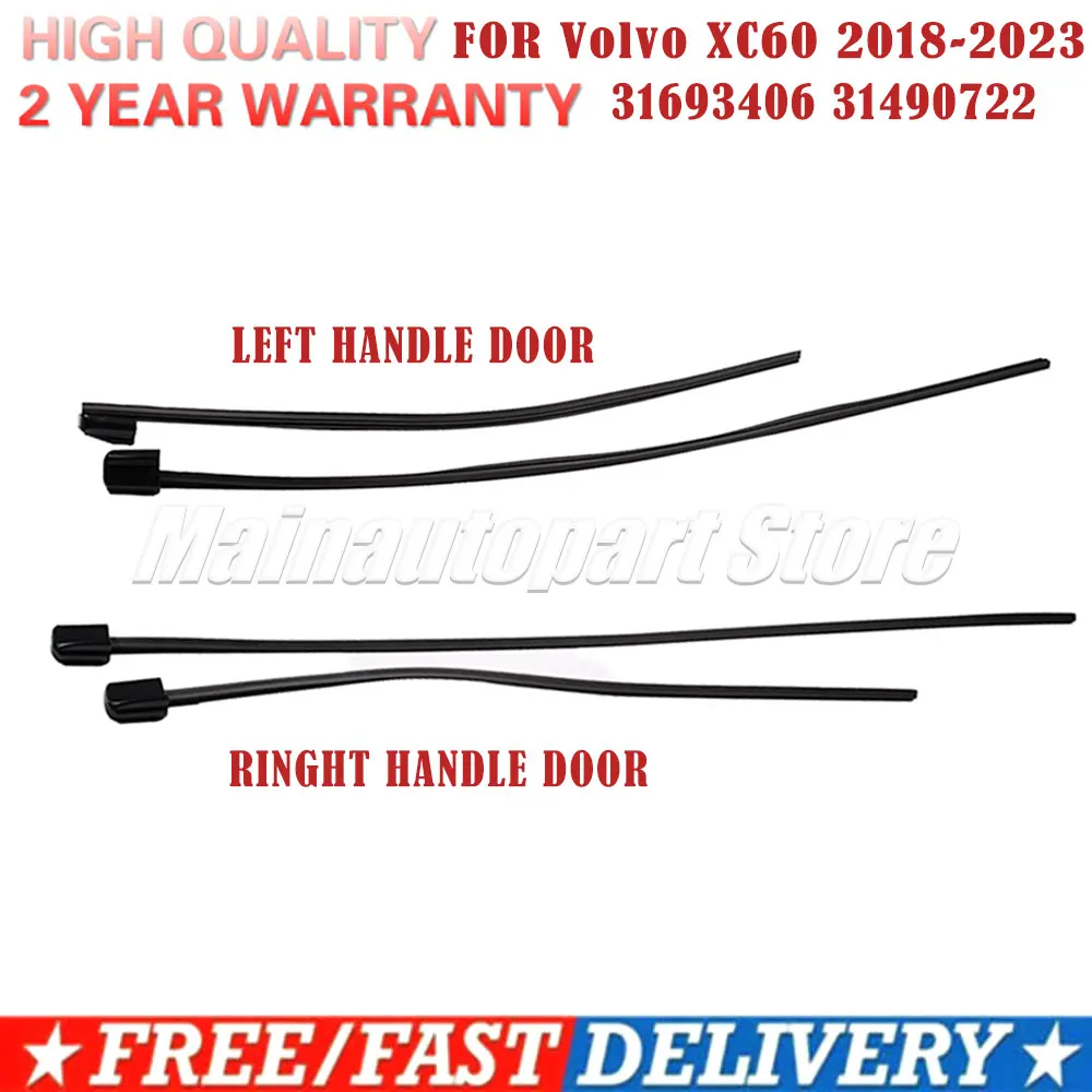 Windshield Wiper Blade Rubber Insert / Refills Pair RHD LHD 31490722 FOR Volvo XC60 2018-2023 31693406