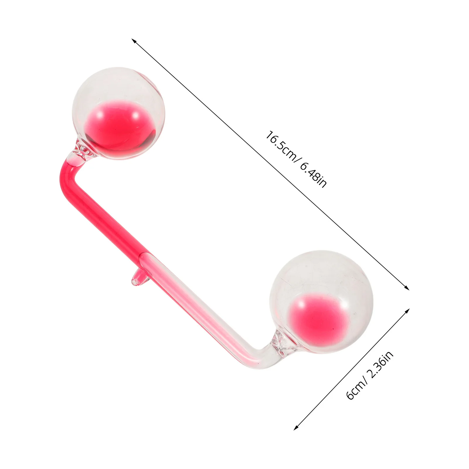 Hand Boiler Science Energy Tool Unique Hourglass Decorative Thinking Color Boiler Engaging Experiments for Kids Adults Home