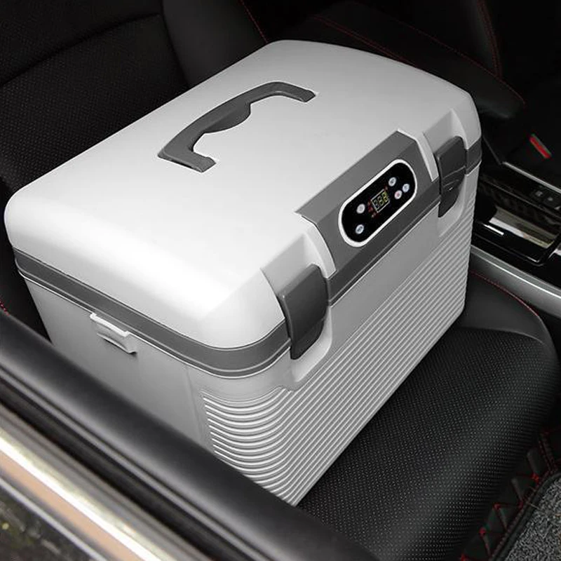 

Portable 19L Car Freezer Fridge 12/24/220V Compact Mini Refrigerator Cooler for Vehicle Car Truck Van RV Outdoor Camping Picnic