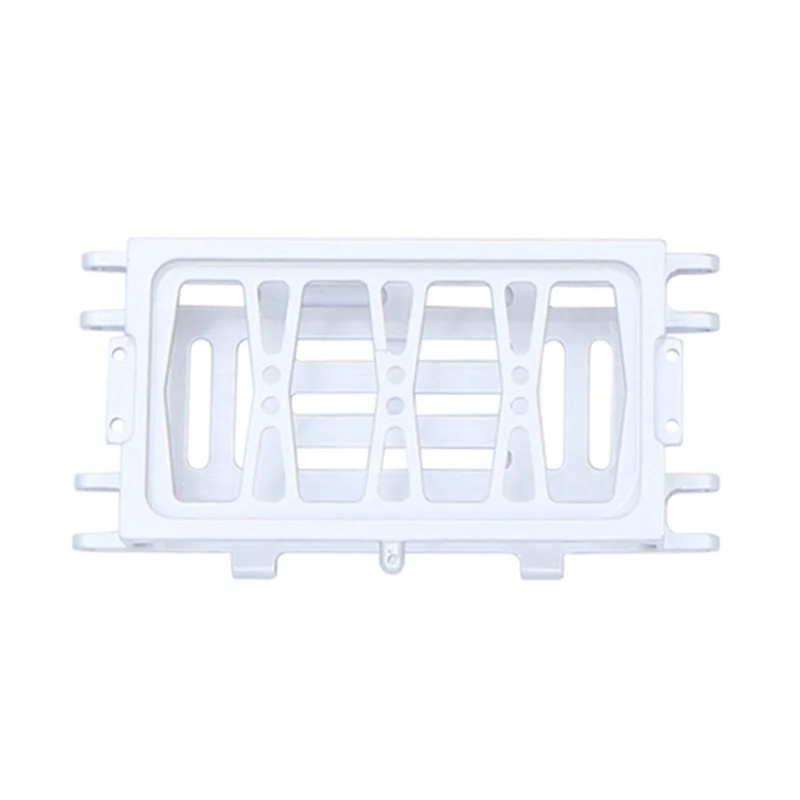 Metal Battery Box Battery Tray for AXIAL AX24 1/24 RC Crawler Car Upgrade Parts Accessories,Silver