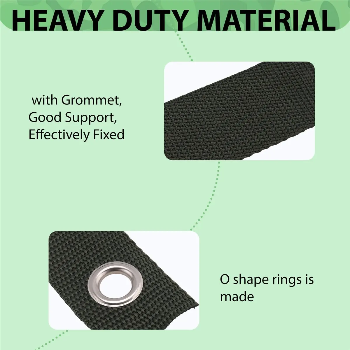 [N88R] Tree Strap with Grommet Strong Load Bearing Good Support Effectively Fixed Newly Planted Branch Belt Garden Tool